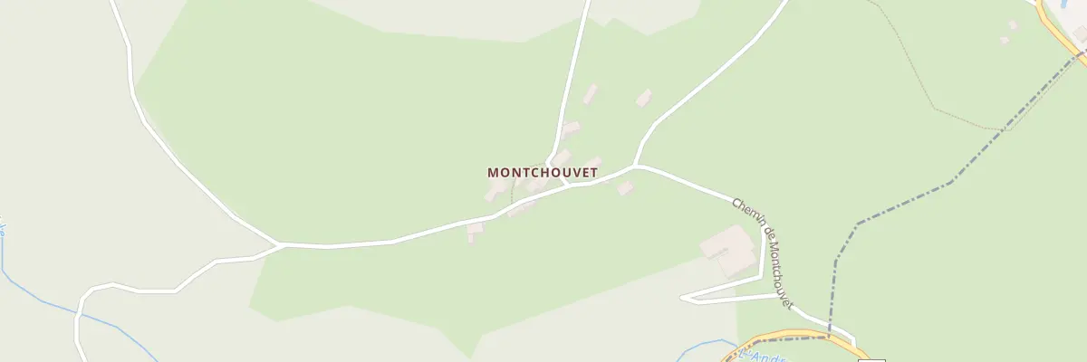Plan du 5090 Montchouvet à La Chaulme