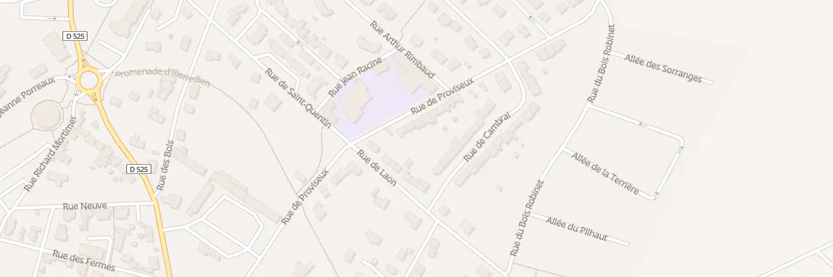 Plan du 18 Rue de Proviseux à Villeneuve-sur-Aisne