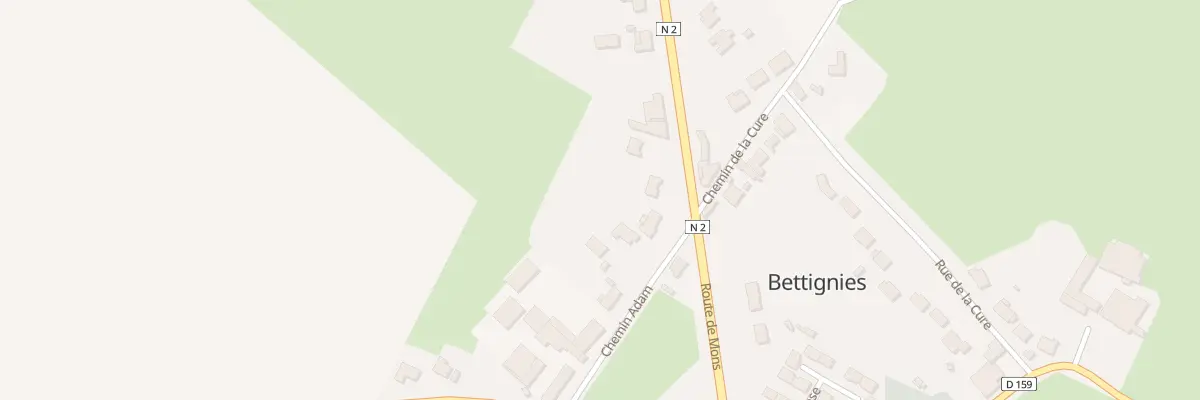 Plan du 4 Che Adam à Bettignies