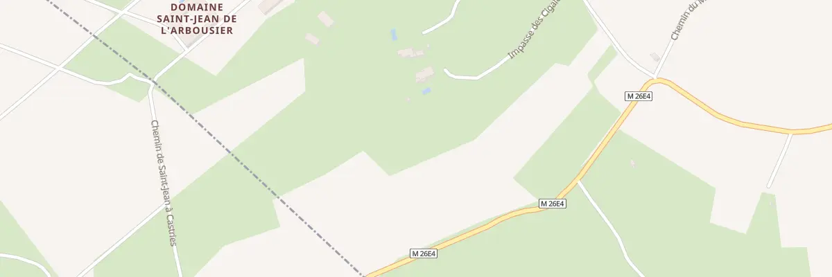 Plan du 5227 L’Arbousier à Sussargues