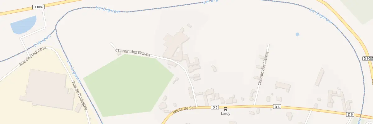 Plan du 5133 Lardy à Leigneux