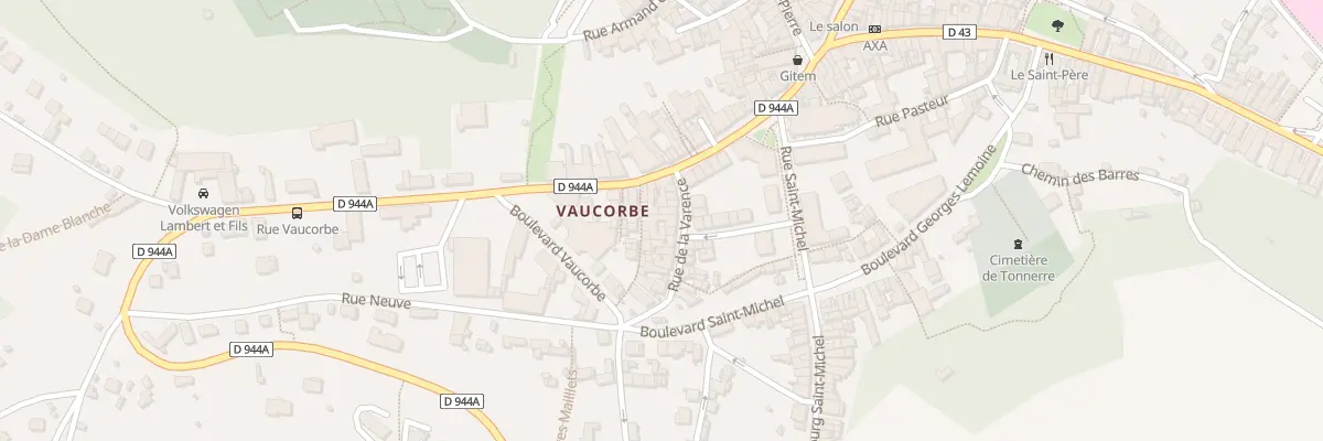 Plan du 10 Rue de la Varence à Tonnerre