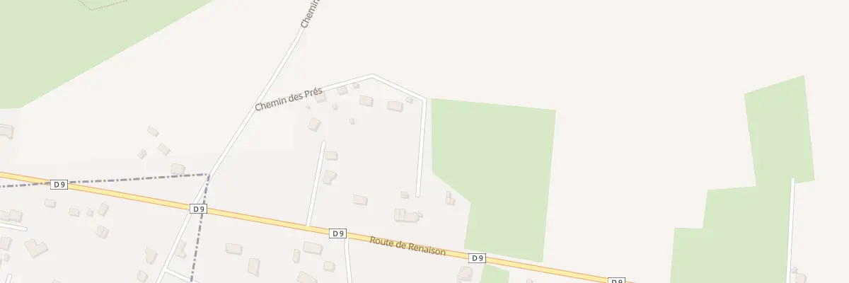 Plan du 1510 Rte de Renaison à Pouilly-les-Nonains