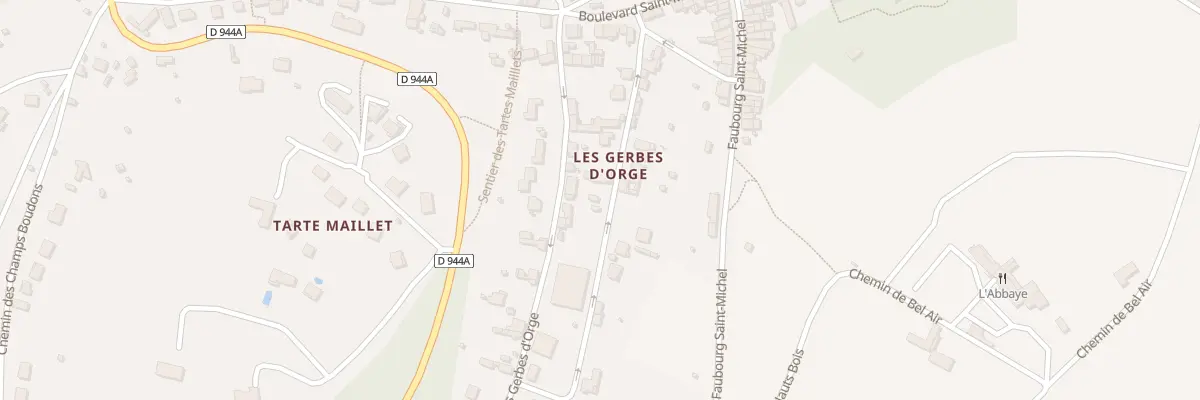 Plan du 16 Rue de la Thébaïde à Tonnerre