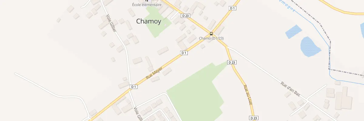 Plan du 3 Rue Meyer à Chamoy