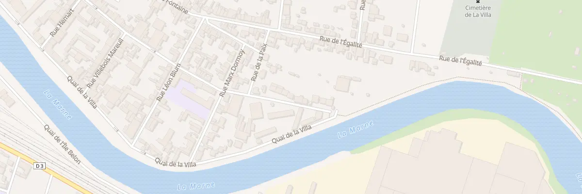 Plan du 65 Rue Jean-Jacques Rousseau à Épernay
