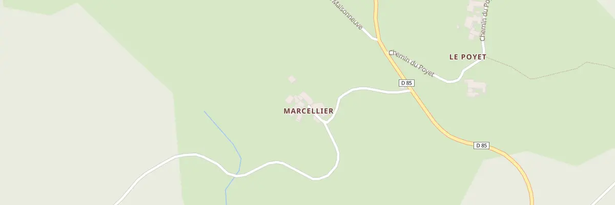 Plan du 5052 Marceiller à La Chapelle-en-Lafaye