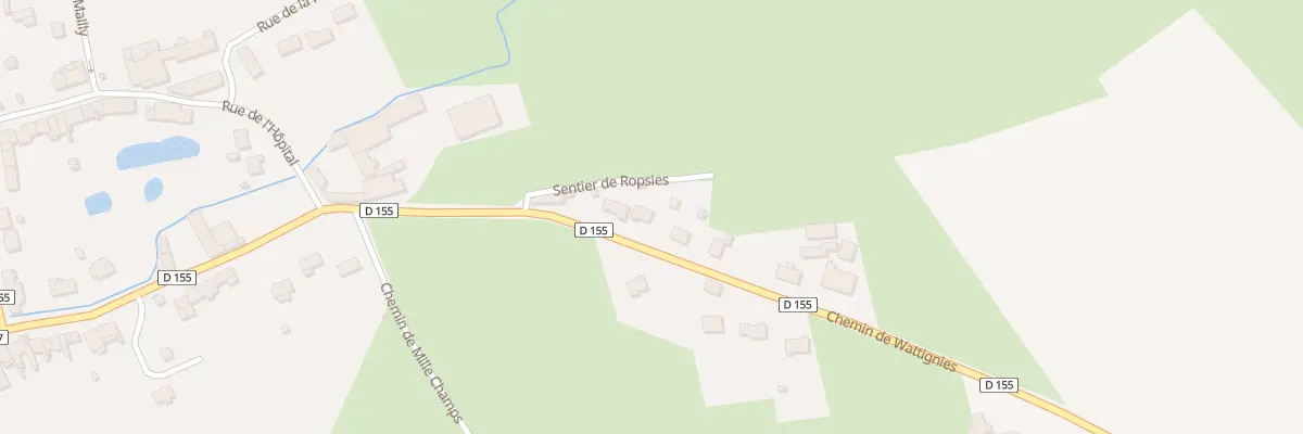 Plan du 23 Che de Wattignies à Beaufort