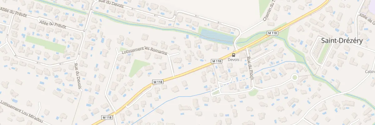 Plan du 638 Av Croix de Mounie à Saint-Drézéry