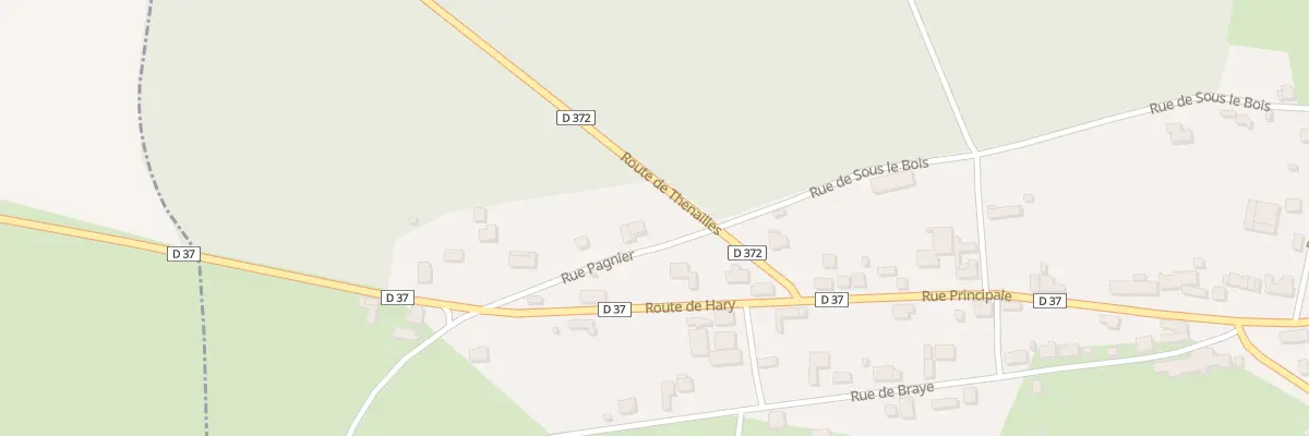 Plan du 2 Rue Pagnier à Harcigny