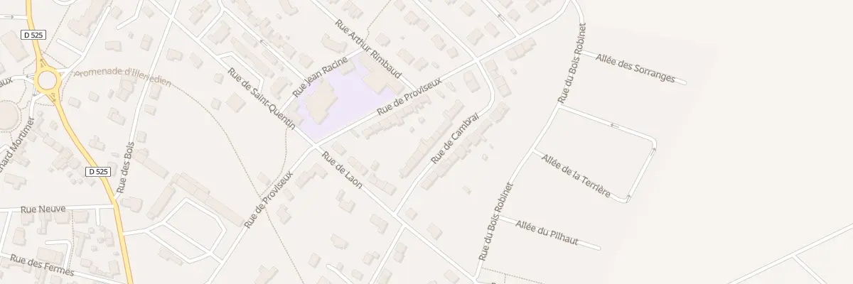 Plan du 9 Rue de Cambrai à Villeneuve-sur-Aisne