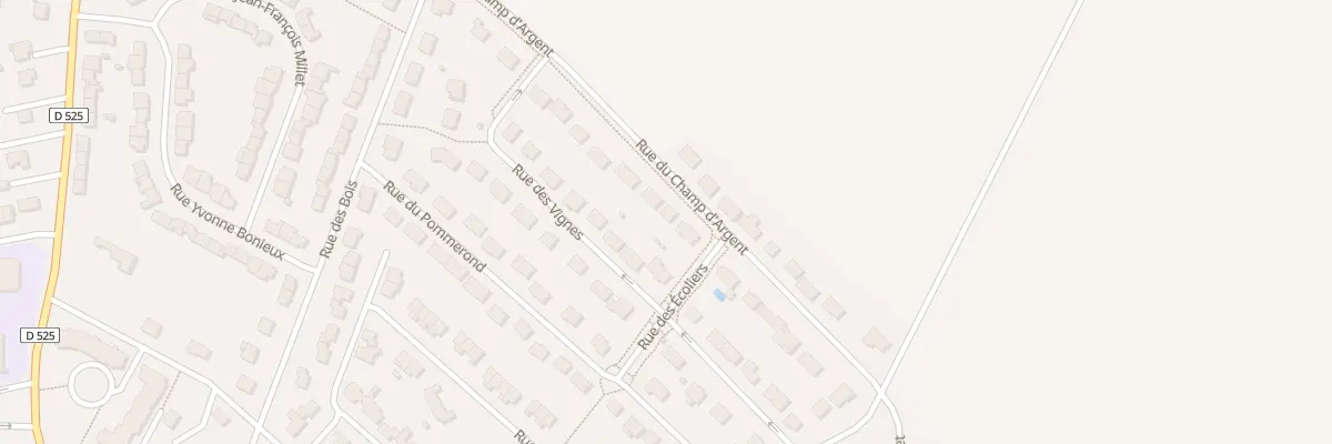 Plan du 13 Rue du Champ d’Argent à Villeneuve-sur-Aisne