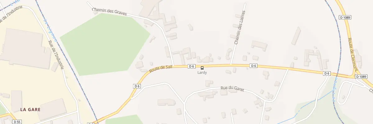 Plan du 2 Rue du Moulin de Lardy à Leigneux