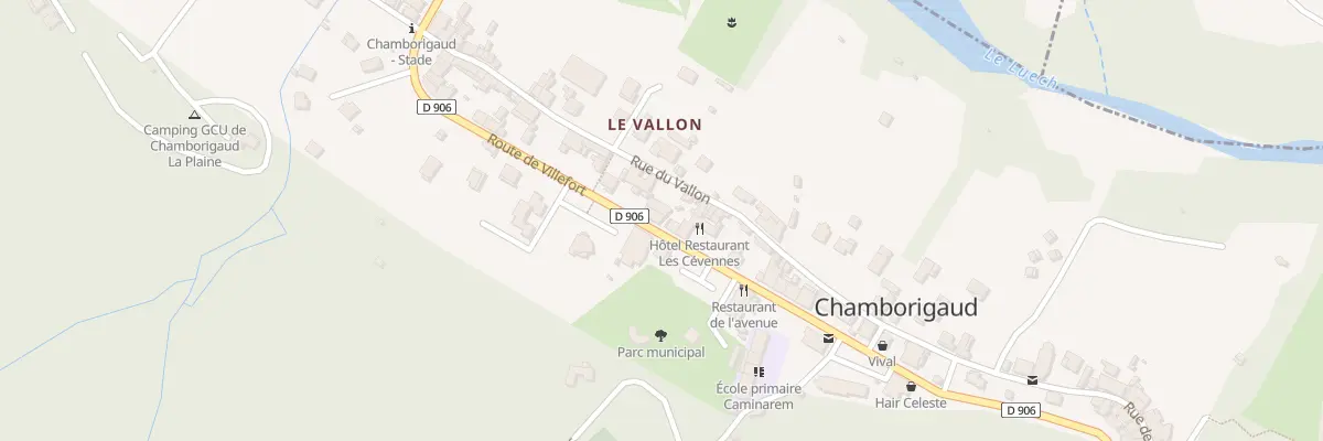 Plan du 18A Rte de Villefort à Chamborigaud