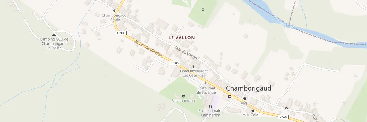 Plan du 18B Rte de Villefort à Chamborigaud