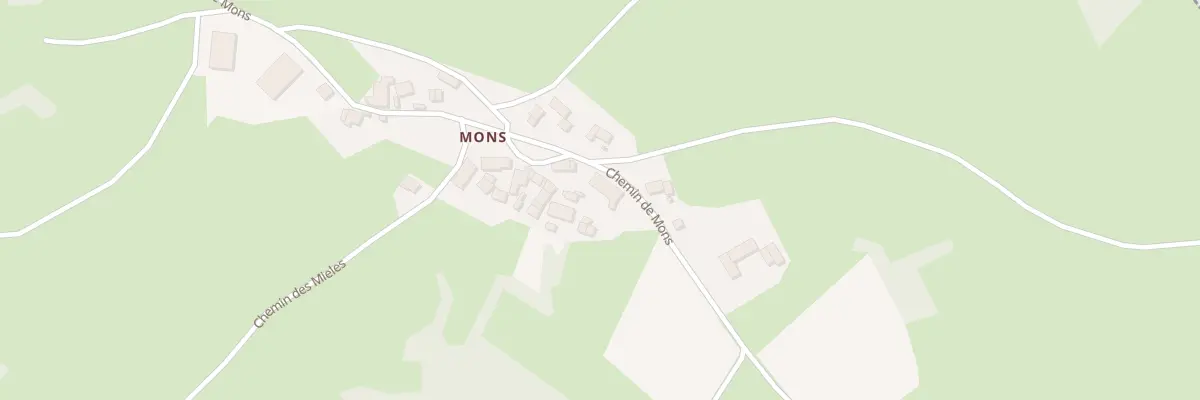 Plan du 1794 Che de Mons à Usson-en-Forez