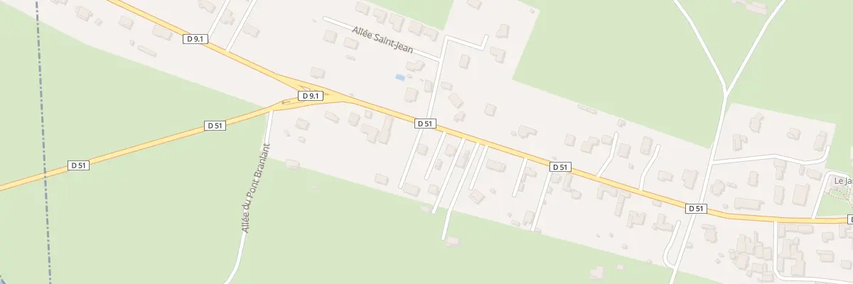 Plan du 681 Rue des Monts de la Madeleine à Pouilly-les-Nonains