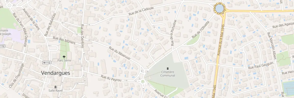 Plan du 3 Imp des Coteaux à Vendargues