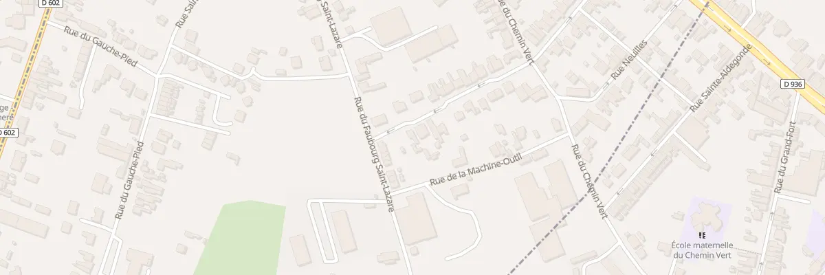 Plan du 49 Rue de Rousies à Maubeuge