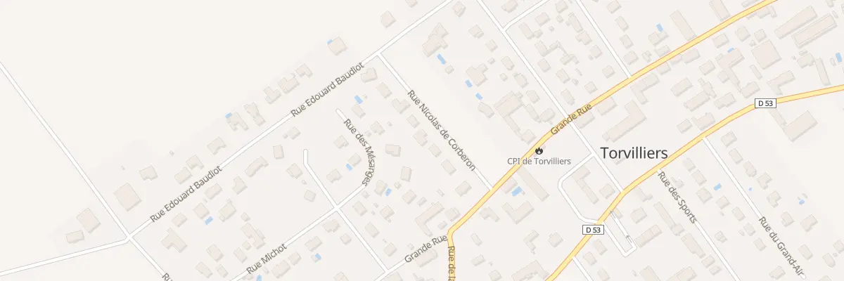 Plan du 7 Rue Nicolas de Corberon à Torvilliers