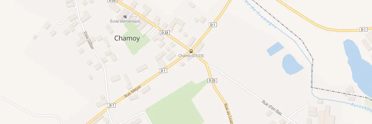 Plan du 1 Rue Meyer à Chamoy
