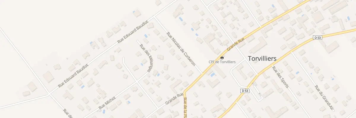 Plan du 5 Rue Nicolas de Corberon à Torvilliers