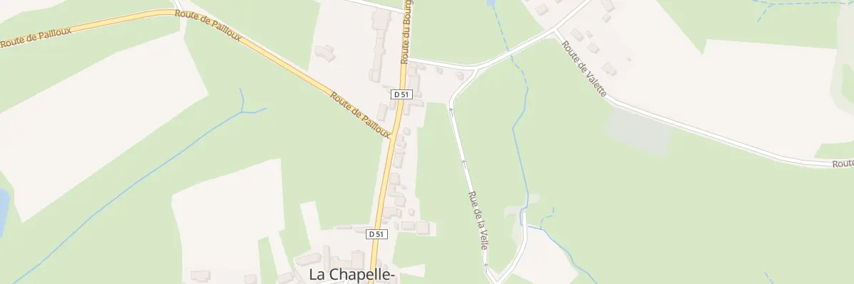 Plan du 5011 Le Bourg à La Chapelle-au-Mans