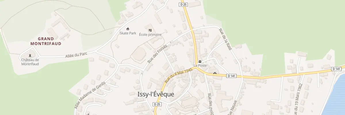 Plan du 4 Av de la Mairie à Issy-l’Évêque