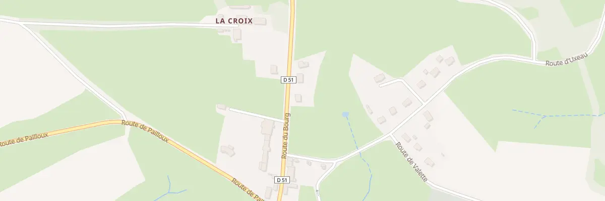 Plan du 55 Rte du Bourg à La Chapelle-au-Mans