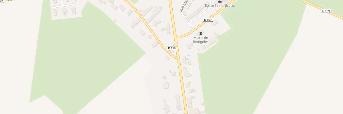 Plan du 1 Rue Narcisse Locoge à Bettignies