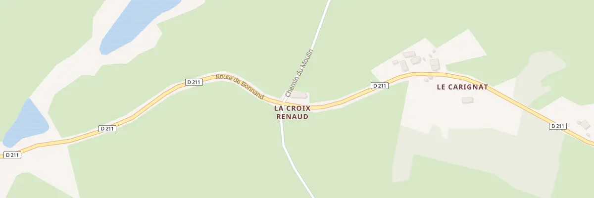 Plan du 5021 La Croix Renaud à Luneau