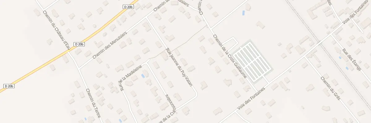 Plan du 12 Rue Jeanne Du Puy-Vatan à Payns
