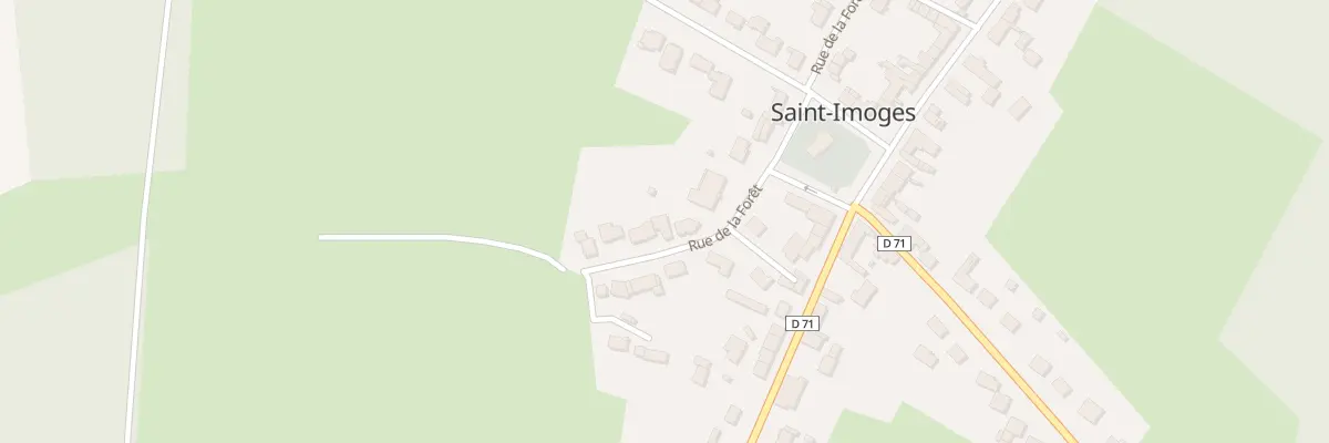 Plan du 18 Rue de la Foret à Saint-Imoges