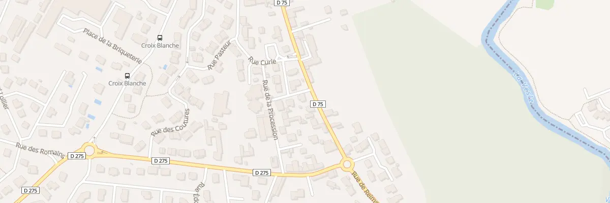 Plan du 4 Rue De Reims à Champigny