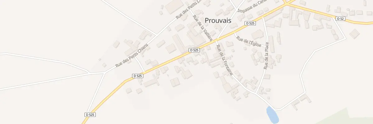 Plan du 15 Rue de Guignicourt à Prouvais