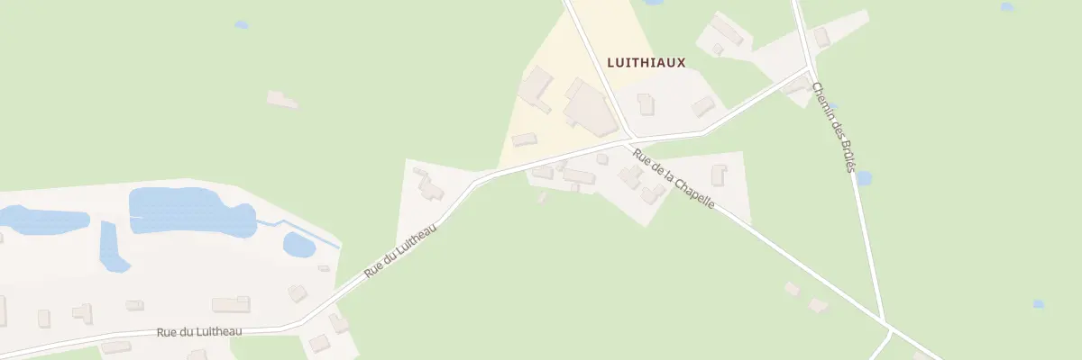 Plan du 20 Le Luitheau à Semousies