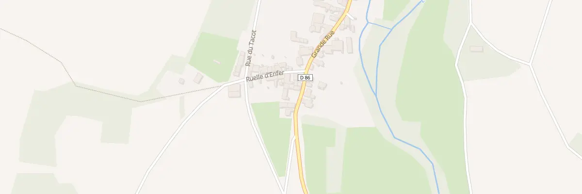 Plan du 5 Gr Grande Rue à Massangis