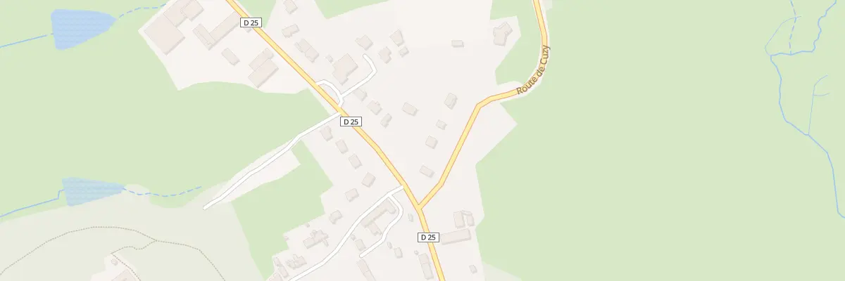 Plan du 3 Rte de Cuzy à Issy-l’Évêque