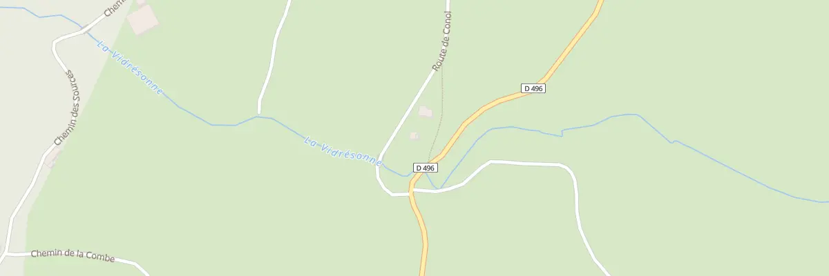 Plan du 5068 Conol Est à Verrières-en-Forez