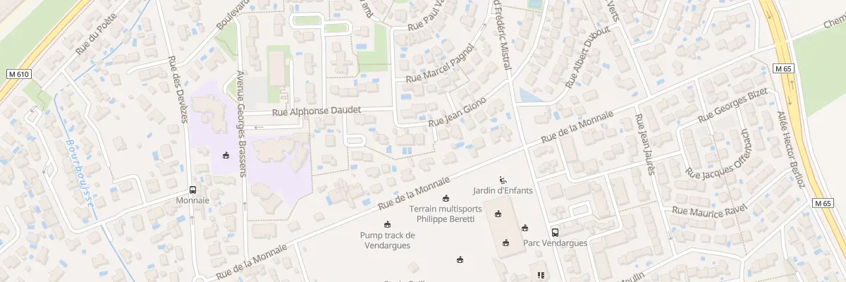 Plan du 13 Rue Jean Giono à Vendargues