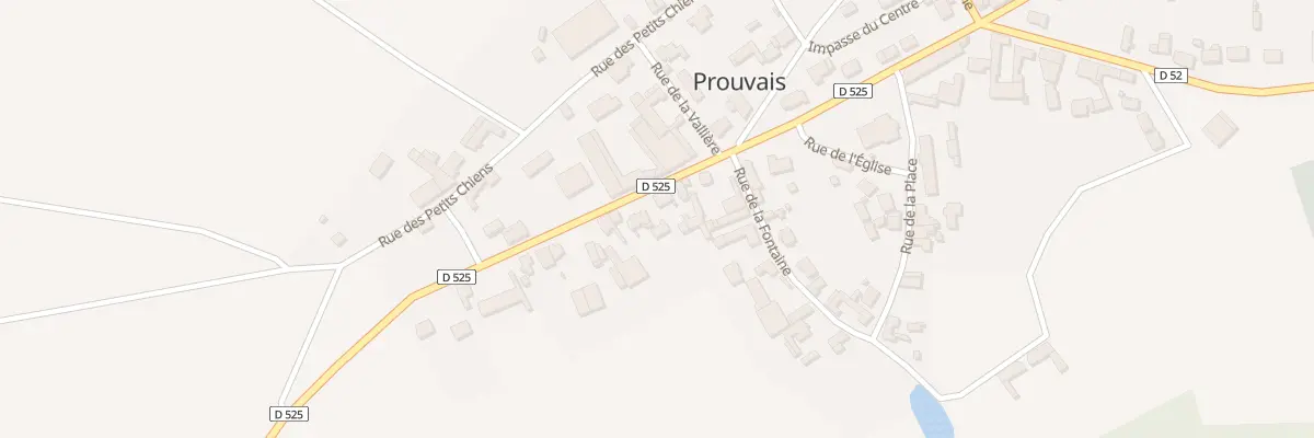 Plan du 13 Rue de Guignicourt à Prouvais