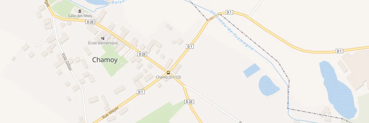 Plan du 2 Rue Patru à Chamoy