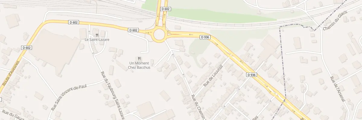 Plan du 13 Rue du Chemin Vert à Maubeuge