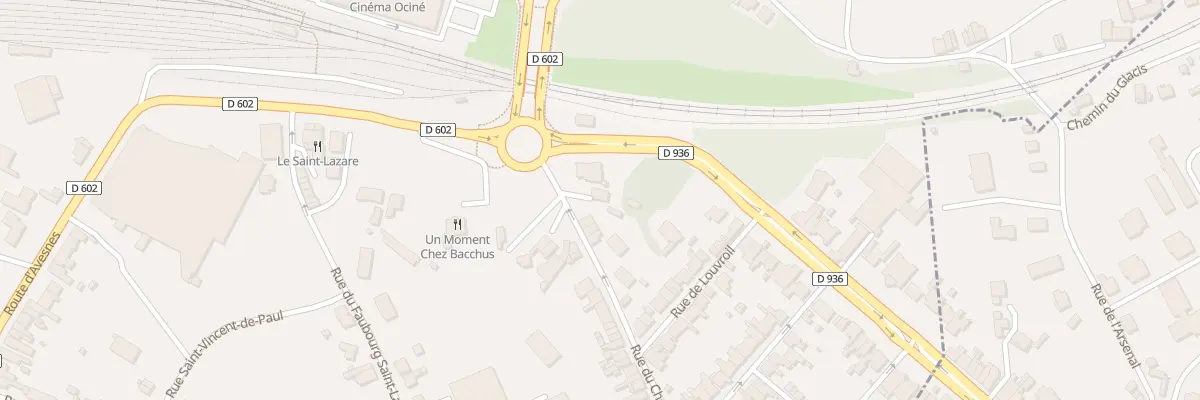 Plan du 5 Rue du Chemin Vert à Maubeuge
