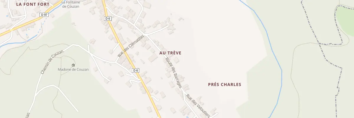 Plan du 35 Rte des Barrages à Sail-sous-Couzan