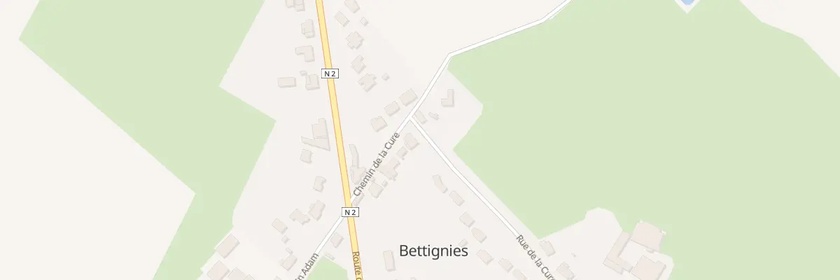 Plan du 8B Rue de la Cure à Bettignies