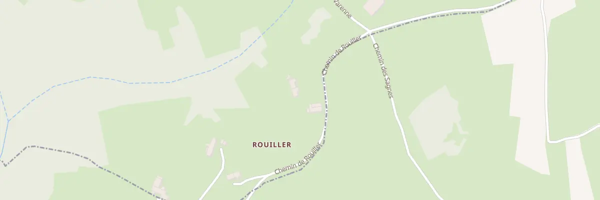 Plan du 126 Che de Rouiller à Chamalières-sur-Loire
