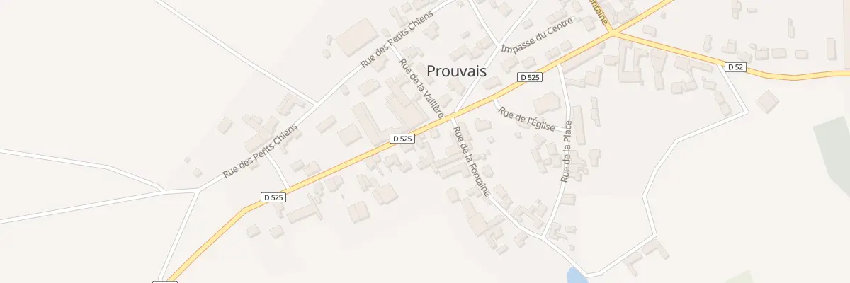 Plan du 7 Rue de Guignicourt à Prouvais