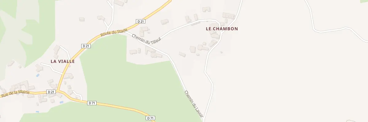 Plan du 133 Che du Lavoir à Cezay