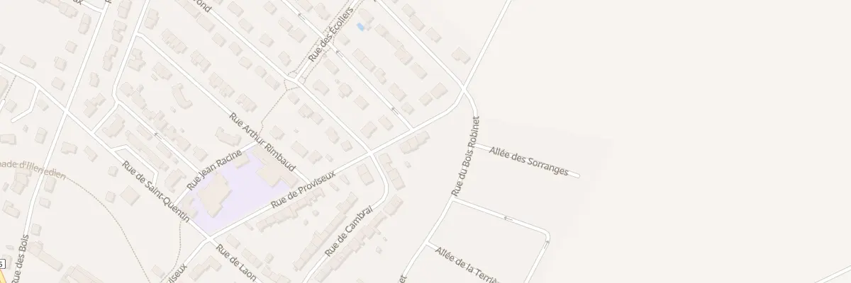 Plan du 36 Rue de Proviseux à Villeneuve-sur-Aisne